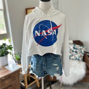 Cropped Nasa Hoodie